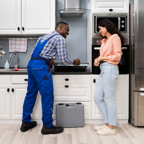 what kind of warranty do you offer on your cooktop repair services in Shelton